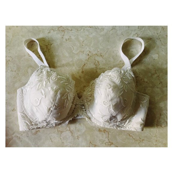 Soma Sensuous Lace Bra Sz 38C Champagne Dream Color - Picture 1 of 6